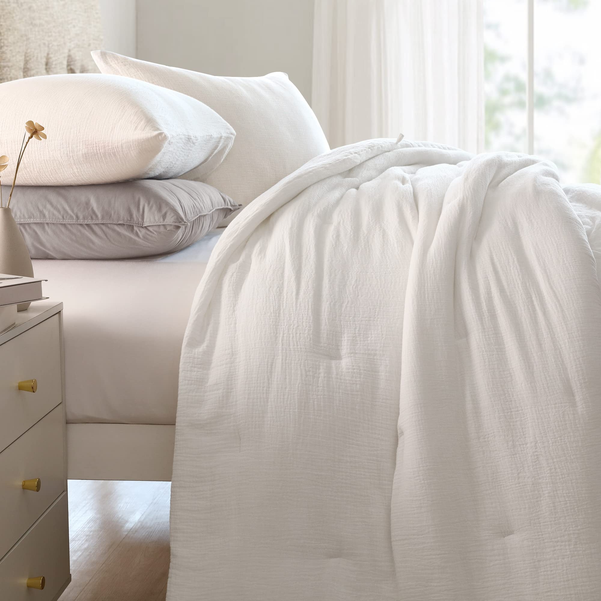 Muslin comforter queen clearance